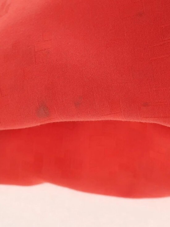 LOEWE Backpack Canvas Black Red Auth main image 6